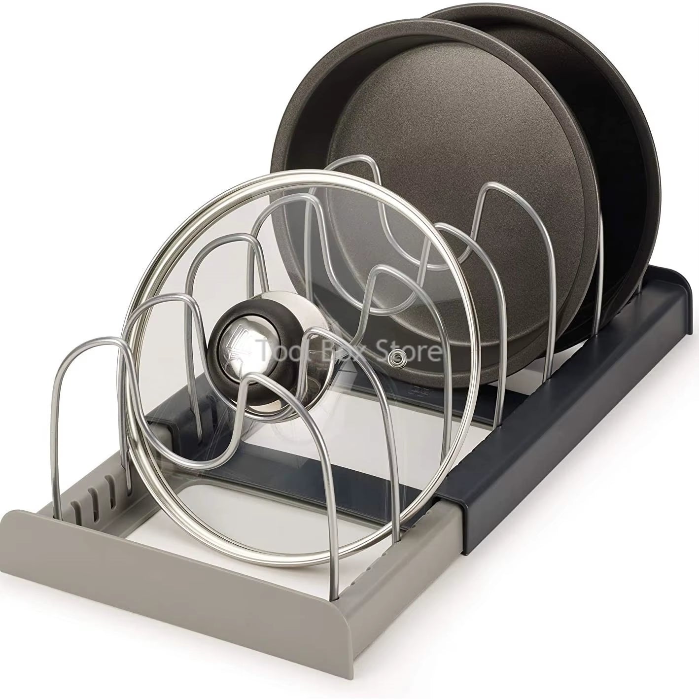 Expandable Pot Lid & Pan Organizer