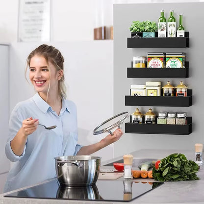 Magnetic Fridge Shelf - Space-Saving Organizer