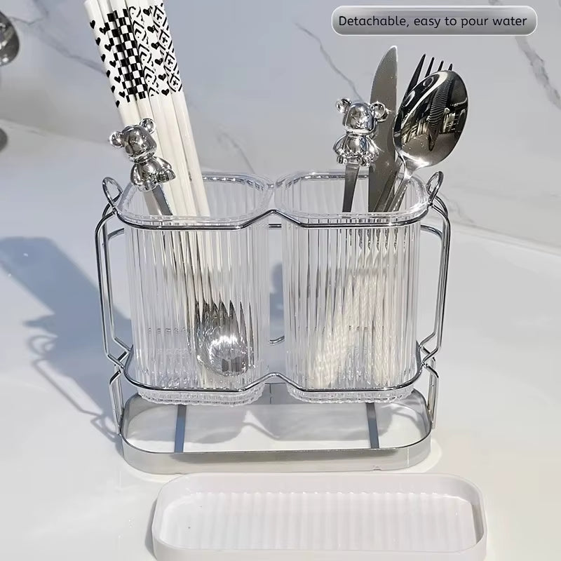 Wall-Mounted Cutlery Organizer