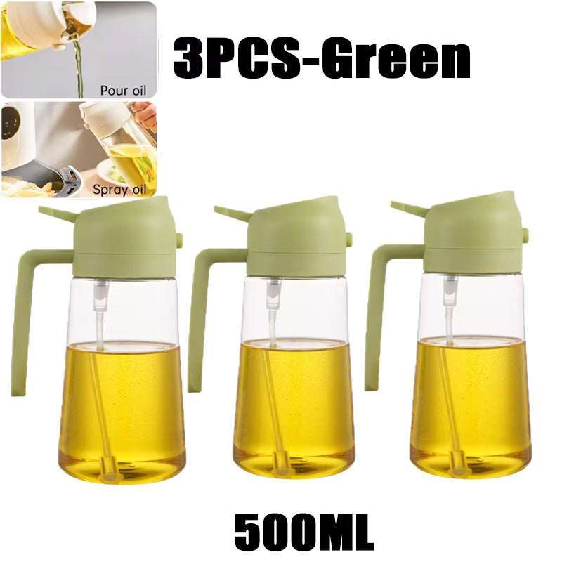 Versatile Oil Spray Bottle for BBQ & Cooking