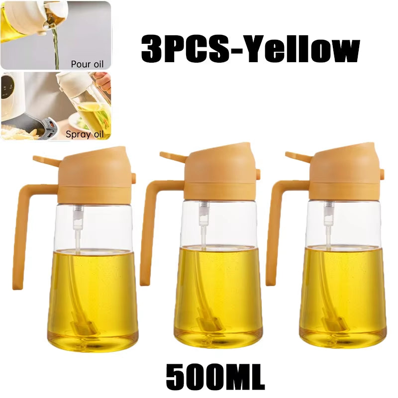 Versatile Oil Spray Bottle for BBQ & Cooking