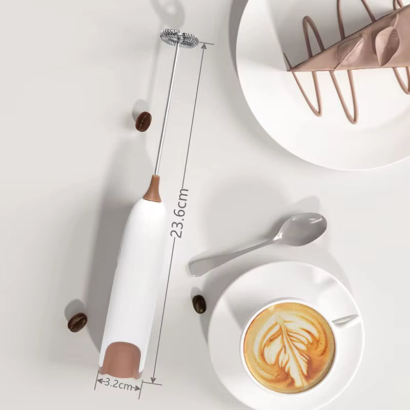 Handheld Electric Milk Frother - Brew Perfect Foam