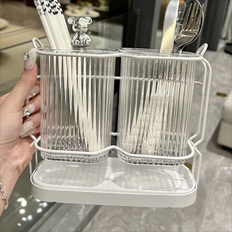 Wall-Mounted Cutlery Organizer