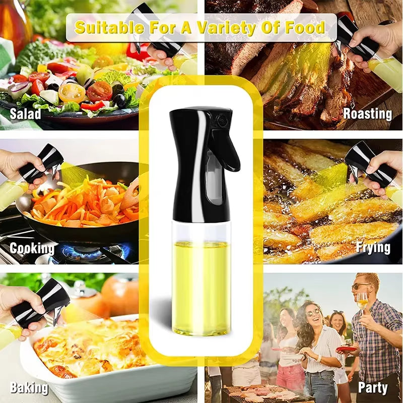 Versatile Oil Spray Bottle for BBQ & Cooking