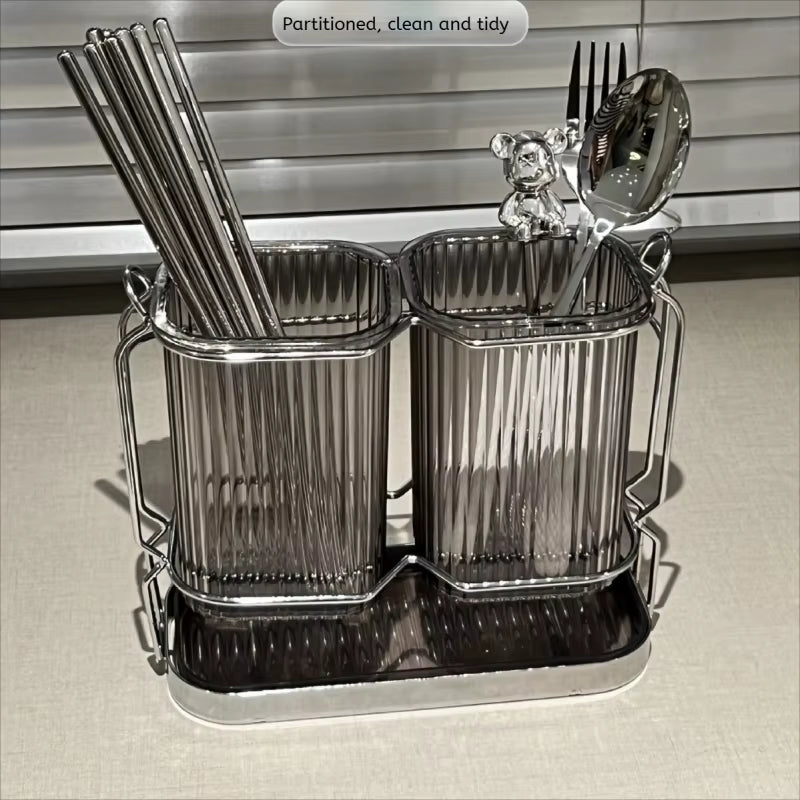 Wall-Mounted Cutlery Organizer