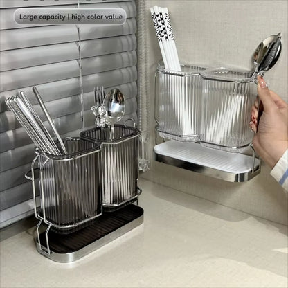 Wall-Mounted Cutlery Organizer