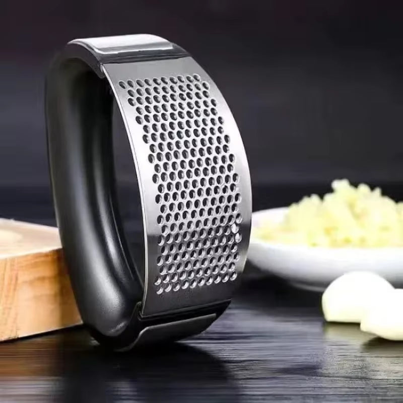 Premium Stainless Steel Garlic Press Tool