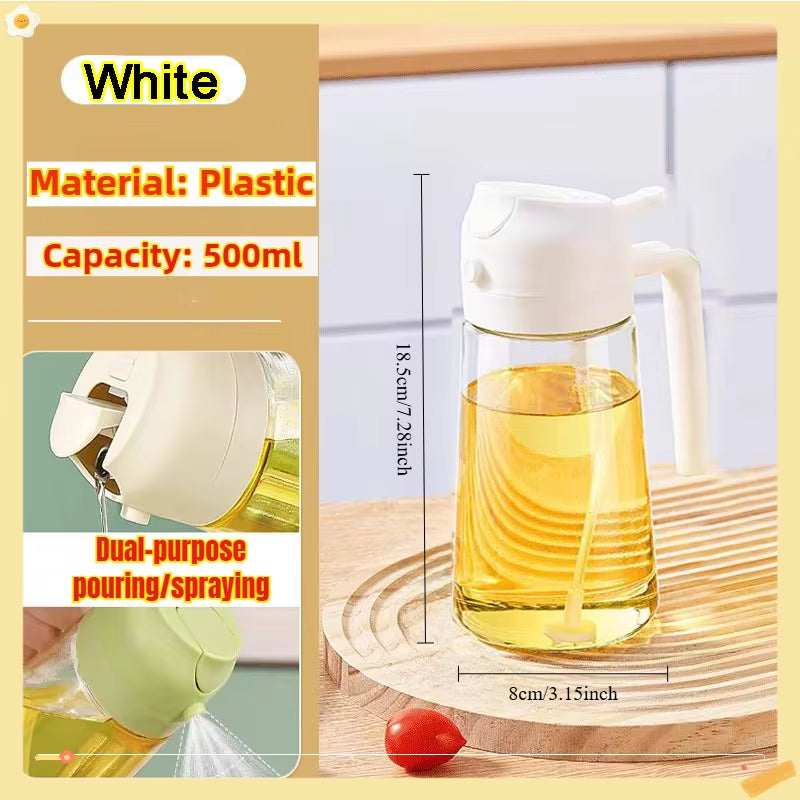 Versatile Oil Spray Bottle for BBQ & Cooking