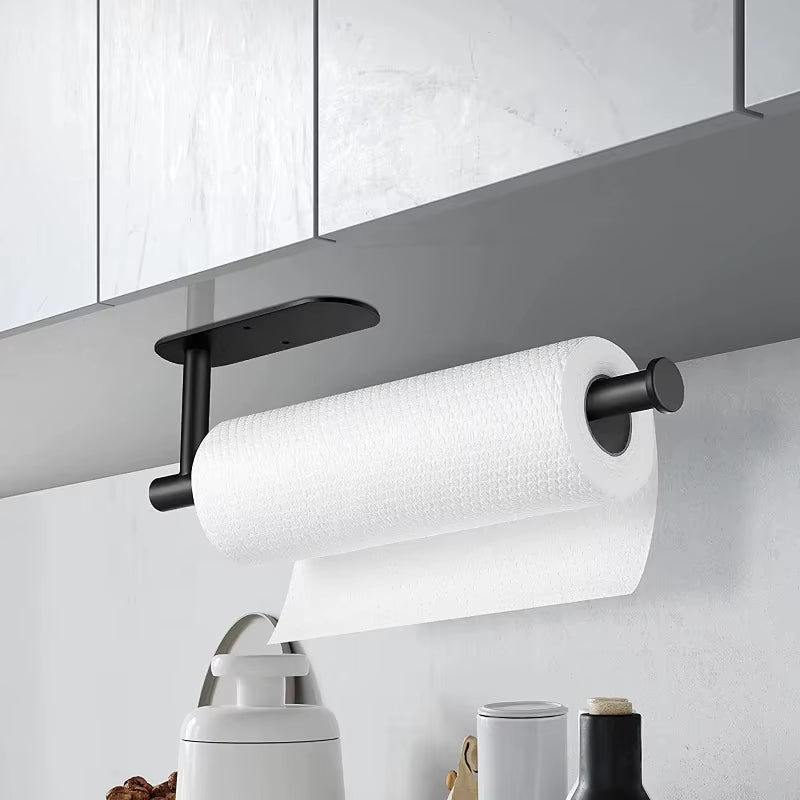 Wall-Mounted Adhesive Paper Towel Holder